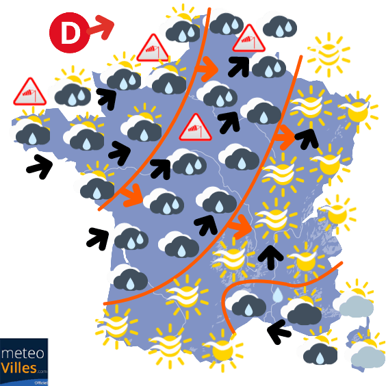 Début de semaine plus calme