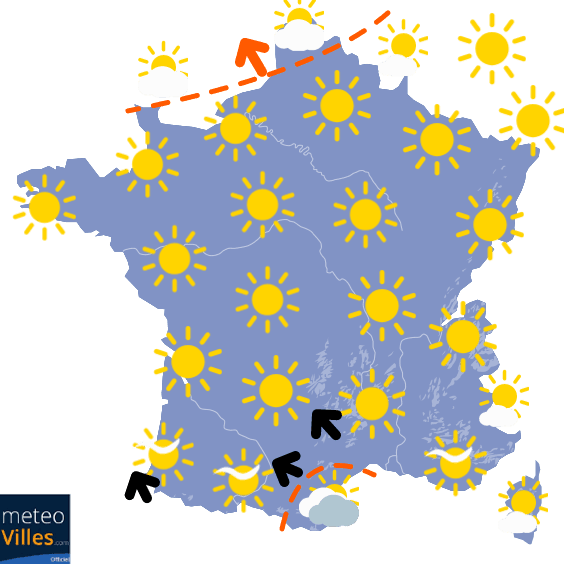 Printanier avant le retour de l'hiver