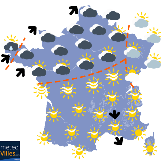 Déception au Nord et impatience de retrouver le beau temps
