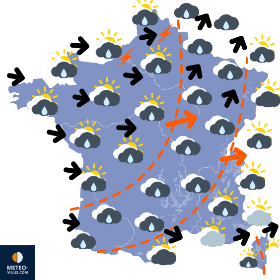 Plus sec, mais arrivée du froid la semaine prochaine
