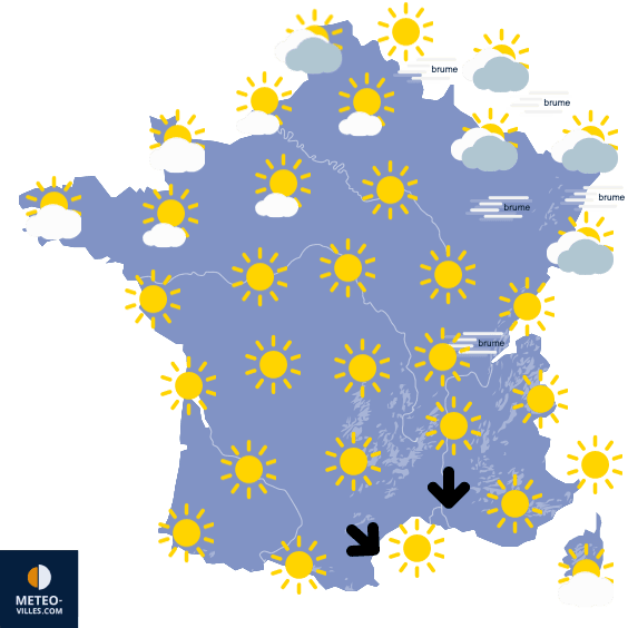 Grande douceur en début de semaine, puis très perturbé !!