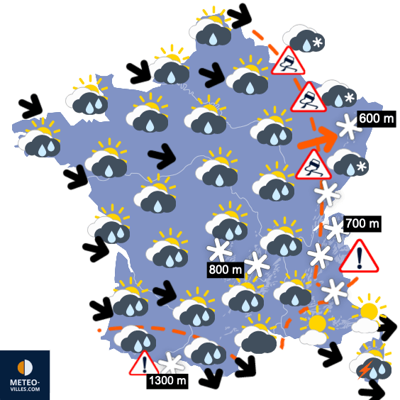 Retour au calme, mais pas forcément au soleil...