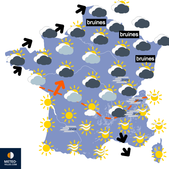 Une fin d'année printanière, puis de nouveau perturbé