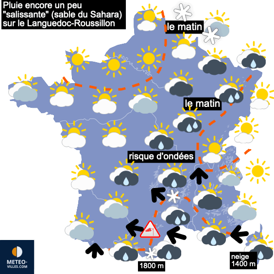 Semaine très ensoleillée et printanière