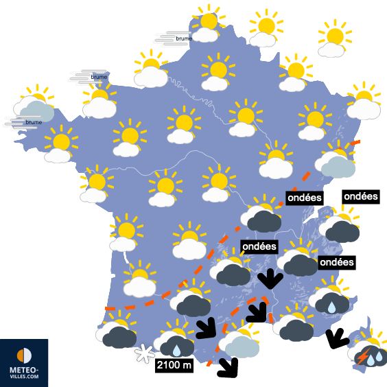 Week-end plutôt agréable, puis arrivée de l'été