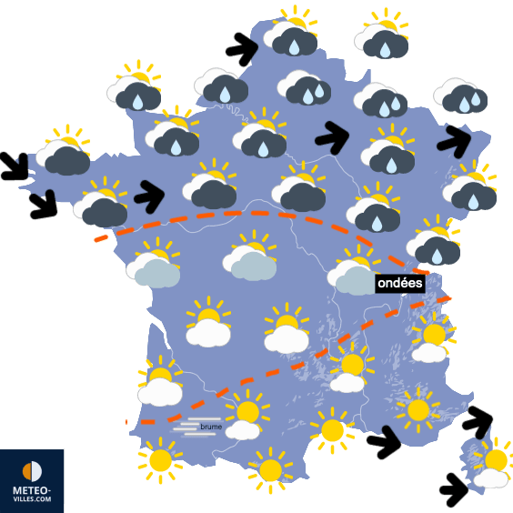 Une semaine parfois estivale et sèche