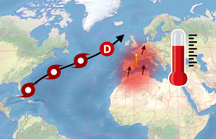 Ouragan Erin : le cyclone va-t-il propulser la chaleur en France ?
