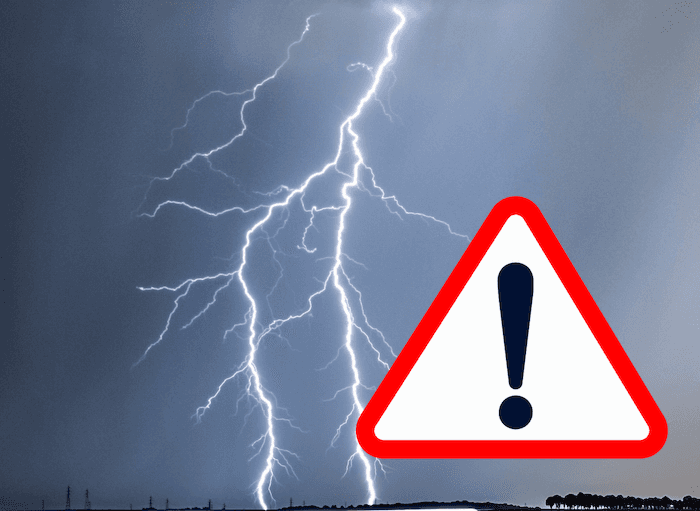 Conséquences d'Erin : Vigilance orages et pluies abondantes à surveiller pour mercredi et jeudi