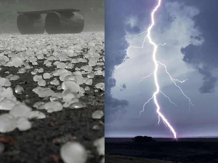 Orages de grêle entre dimanche soir et lundi : qui sera touché ?