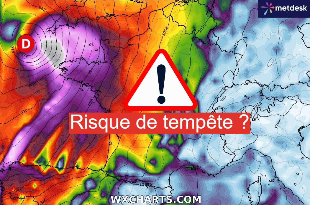 Un nouveau risque de tempête en France en fin de semaine ?