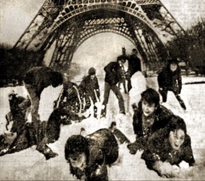 Image d'illustration pour Neige en mars en plaine : pas si exceptionnel
