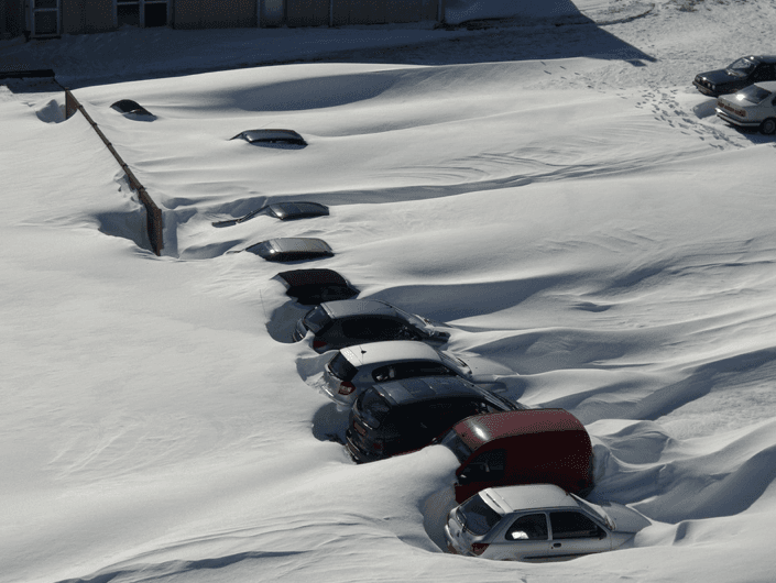 Image d'illustration pour Neige en mars en plaine : pas si exceptionnel