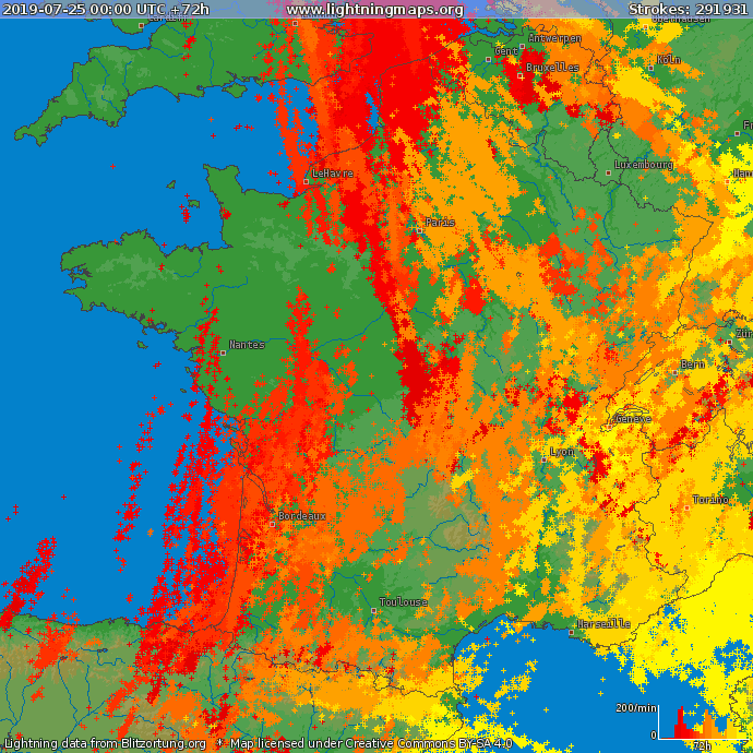Image d'illustration pour De nombreux orages mettent fin à la canicule