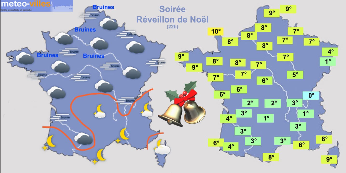 Image d'illustration pour Quelles conditions météo pour Noël ? 