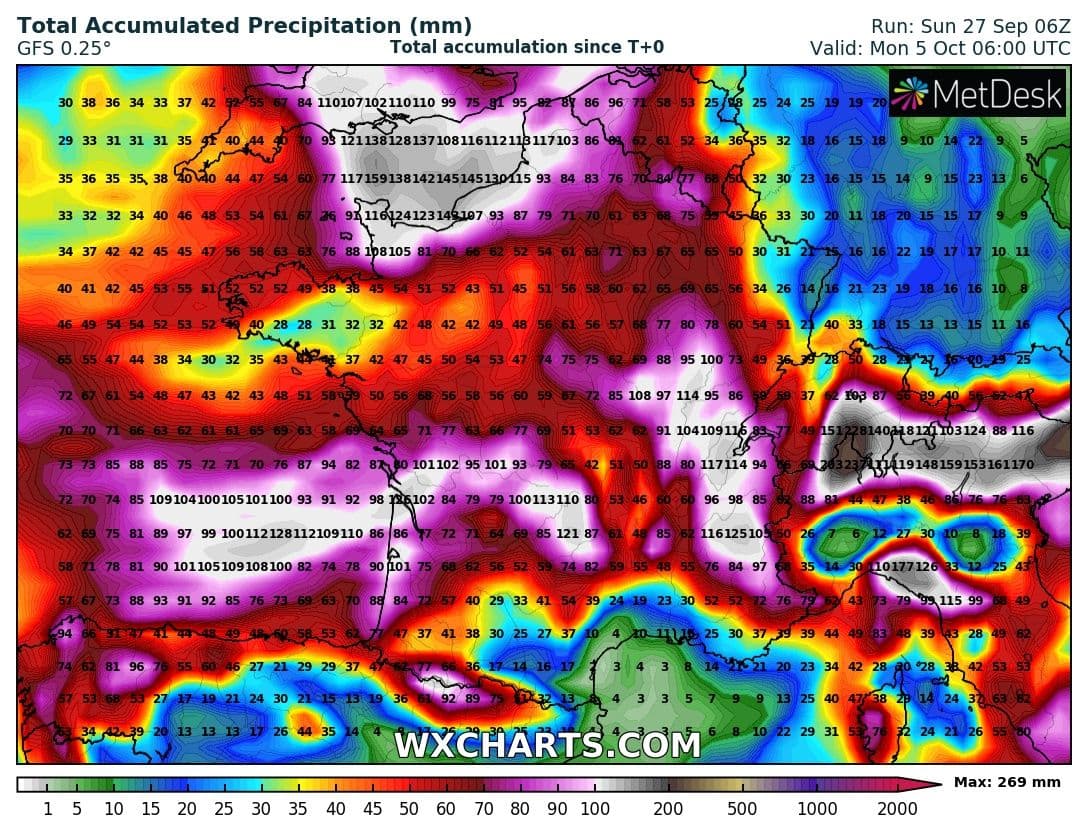 Image d'illustration pour Une semaine à risque : fortes pluies, coup de vent, tempête ?