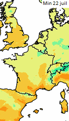 Image d'illustration pour Deuxième canicule de l'été : prévisions et suivi