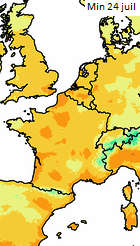 Image d'illustration pour Deuxième canicule de l'été : prévisions et suivi