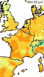 Image d'illustration pour Deuxième canicule de l'été : prévisions et suivi