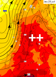 Image d'illustration pour Deuxième canicule de l'été : prévisions et suivi