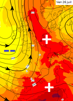 Image d'illustration pour Deuxième canicule de l'été : prévisions et suivi