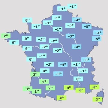 Image d'illustration pour Vraie vague de froid venue de Sibérie à partir de lundi 