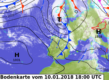 Image d'illustration pour Coup de vent sur l'Atlantique & neige sur les Pyrénées