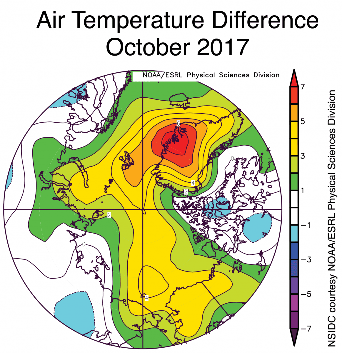 Image d'illustration pour Banquise Arctique en Octobre : début de glaciation en demi-teinte