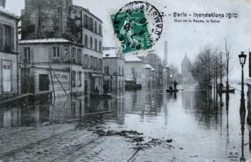 Image d'illustration pour Crue de la Seine et de la Saône