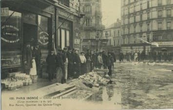 Image d'illustration pour Crue de la Seine et de la Saône