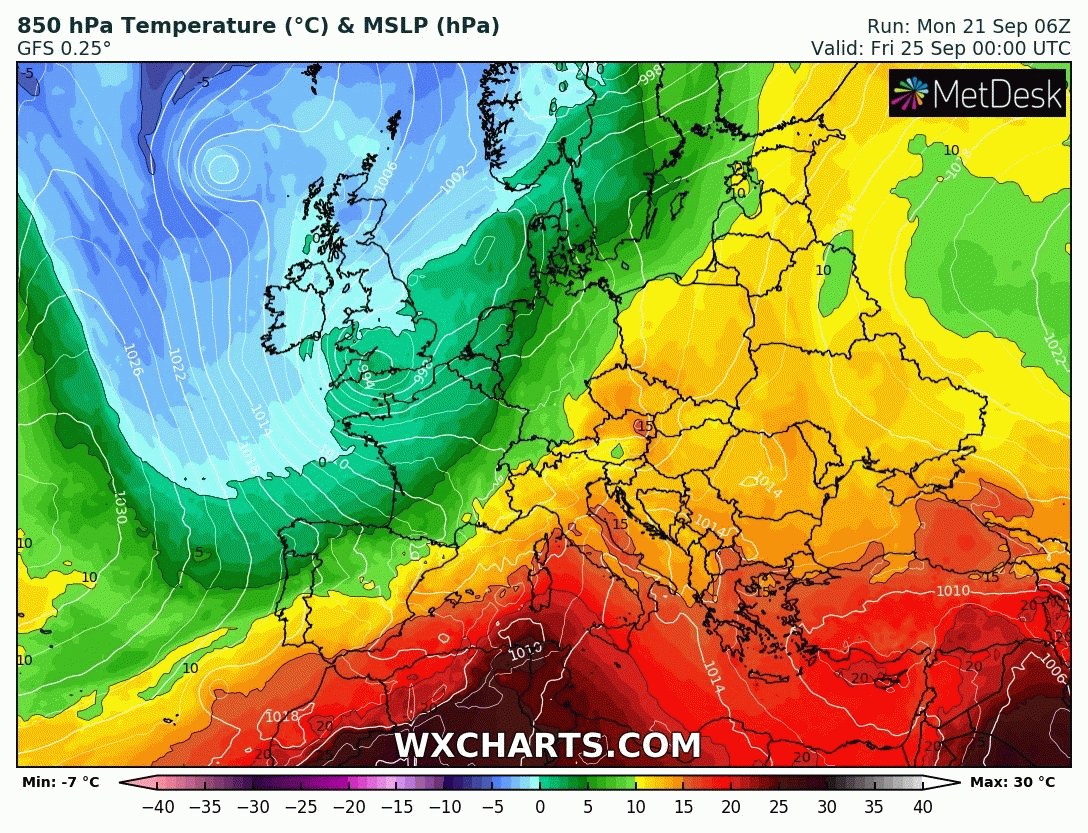 Image d'illustration pour Arrivée brutale de l'automne en fin de semaine