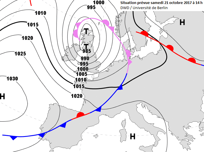 Image d'illustration pour Quelle météo pour les vacances de la Toussaint ? 