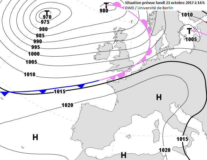 Image d'illustration pour Quelle météo pour les vacances de la Toussaint ? 