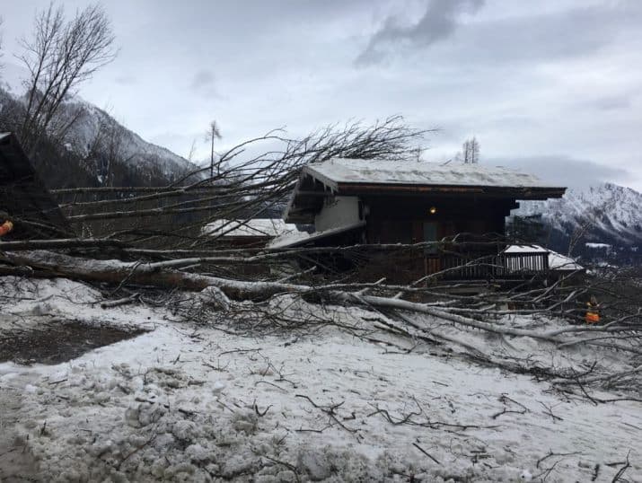 Image d'illustration pour Neige exceptionnelle et avalanches sur les Alpes frontalières