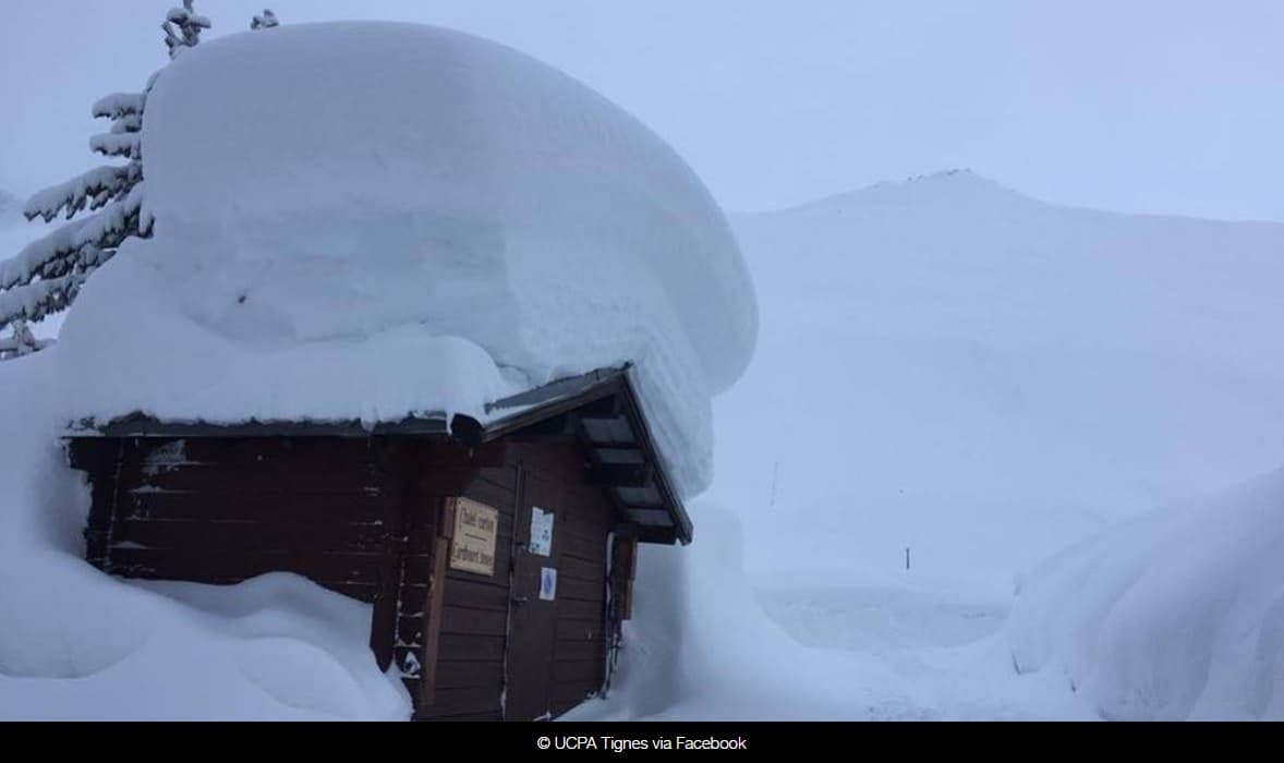 Image d'illustration pour Neige exceptionnelle et avalanches sur les Alpes frontalières