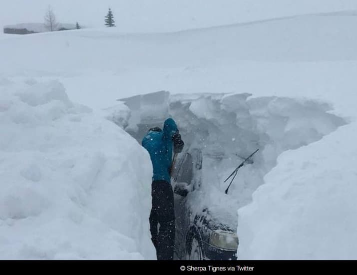 Image d'illustration pour Neige exceptionnelle et risque d'avalanche sur les Alpes