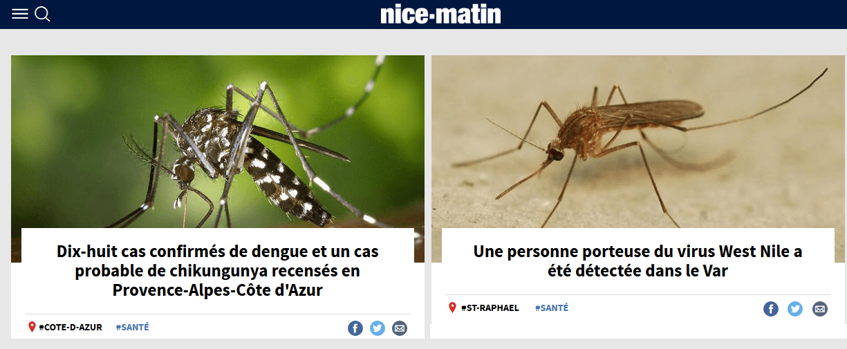 Image d'illustration pour Tropicalisation du climat à Nice - un marqueur du Réchauffement Climatique