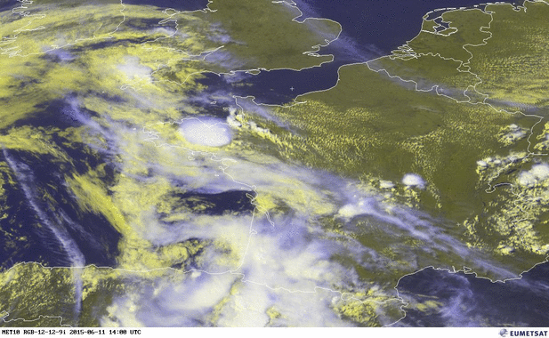Image d'illustration pour Forts orages entre Aquitaine, Bretagne et Normandie