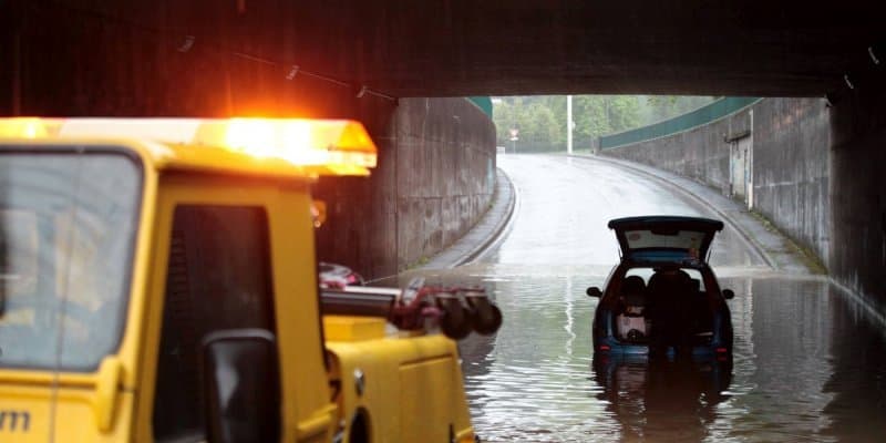 Image d'illustration pour Pluie abondante au Centre et encore de forts orages au Sud