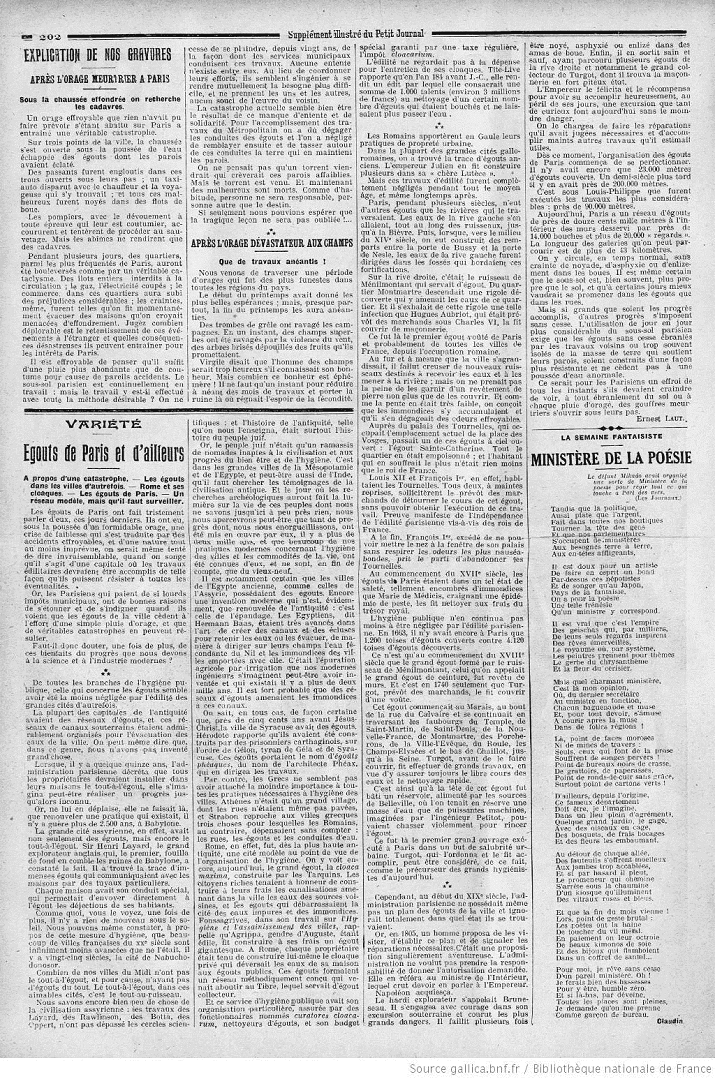 Image d'illustration pour Le terrible orage du 15 juin 1914 à Paris