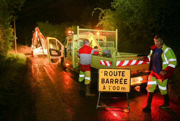 Image d'illustration pour Fortes pluie et inondations le 1er mai à l'Est - fort risque d'avalanche