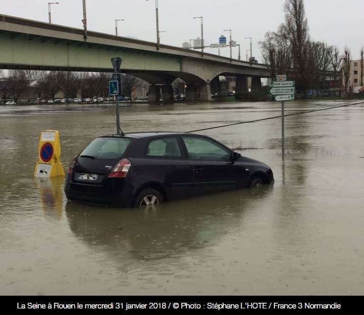 Image d'illustration pour Crue de la Seine à Paris - Graves inondations en régions