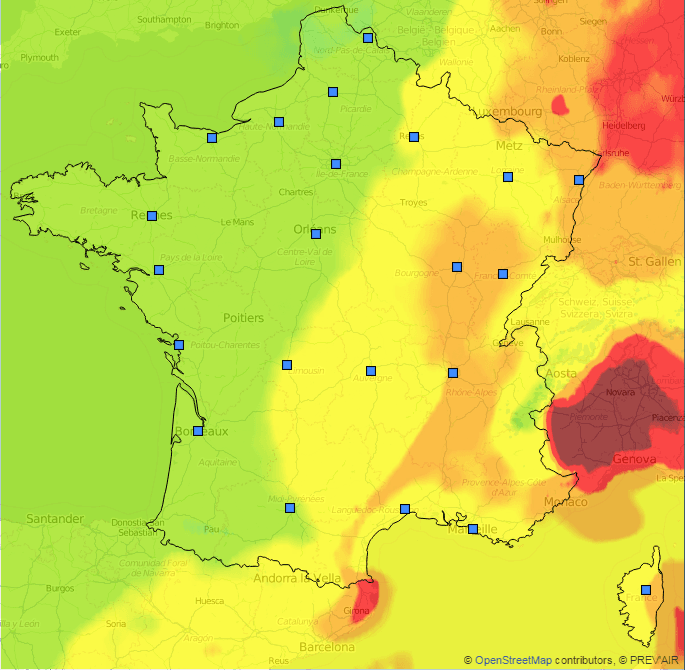 Image d'illustration pour Bilan des pics de pollution à l'ozone du 30 juin au 7 juillet
