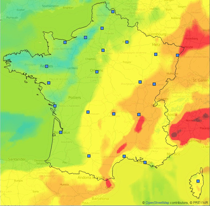Image d'illustration pour Bilan des pics de pollution à l'ozone du 30 juin au 7 juillet