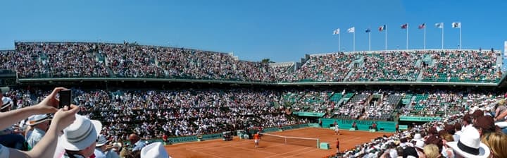 Image d'illustration pour Météo des internationaux de tennis de Roland Garros