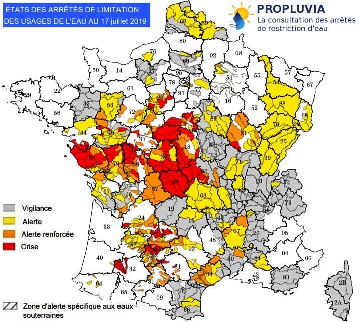 Image d'illustration pour La sécheresse gagne du terrain 