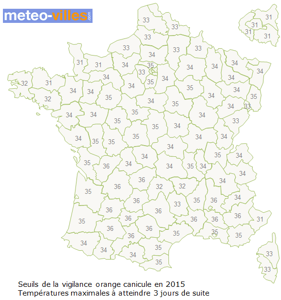 Image d'illustration pour Vigilance météo forte chaleur et canicule - Quels seuils ? 