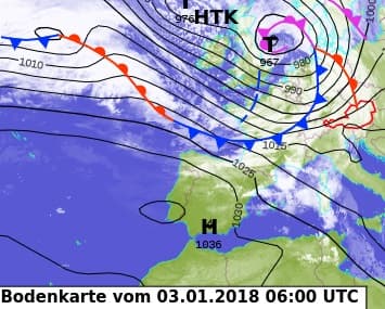 Image d'illustration pour Après Carmen, forte tempête Eleanor le 3 janvier