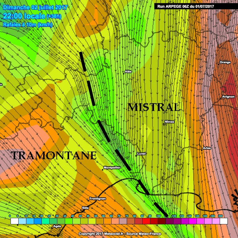 Image d'illustration pour Vent à Montpellier : mistral ou tramontane ? 