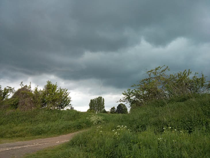 Image d'illustration pour Possible tornade à Orgeval (Yvelines) - Tuba en Eure et Loire