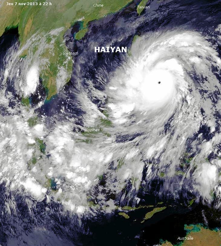 Image d'illustration pour Catastrophes en 2013 : Mousson indienne et cyclone Haiyan aux Philippines